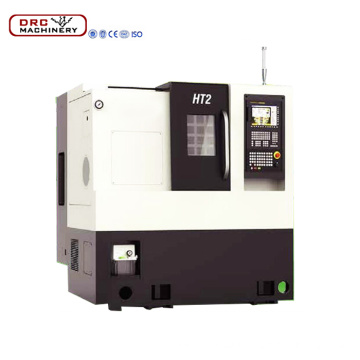 HT2M Fanuc0iT + Manual Guide i controller Taiwan Small Slant Bed CNC Lathe Turning Center with C axis